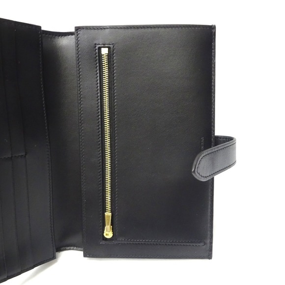 Celine Bifold Large Strap Wallet Black - Picture 6 of 8